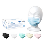 Medizinischer Mundschutz (OP-Maske) mit Gummiband MaiMed® FM Comfort - Farbe: blau, grün, weiß, gelb, rose, schwarz - 1 Packung à 50 Stück