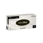 Einmalhandschuhe Nitril Black MaiMed®, puderfrei - Farbe: schwarz - Größe S / M / L / XL - 1 Packung à 100 Stück in Spenderbox